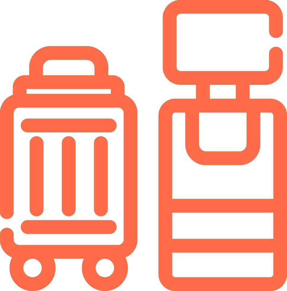 Self Check In Creative Icon Design vector