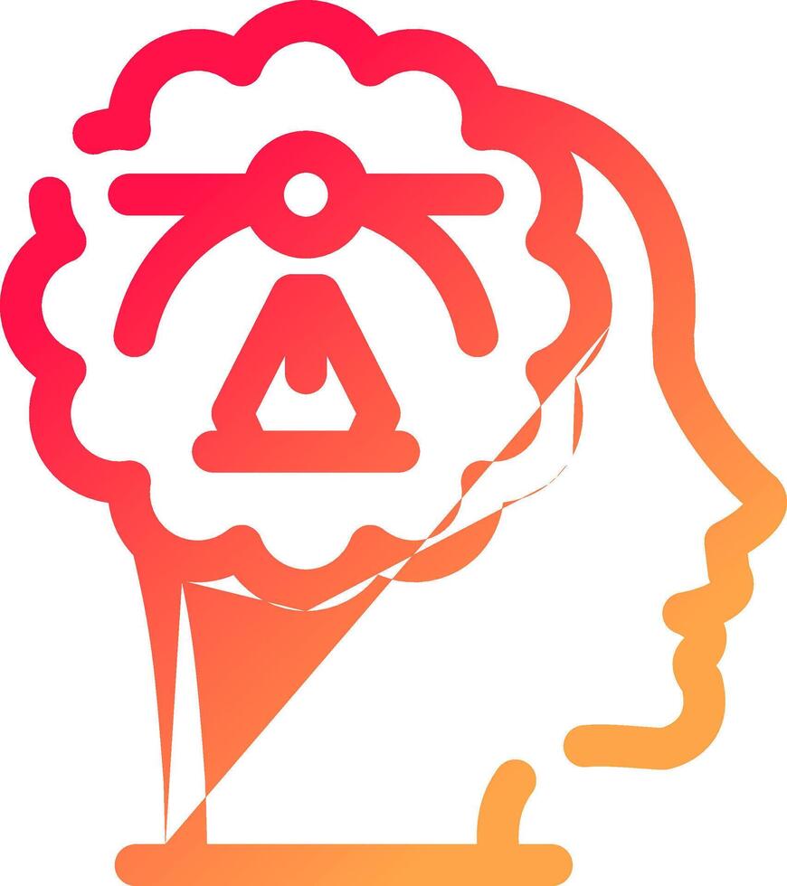 Design Thinking Creative Icon Design vector