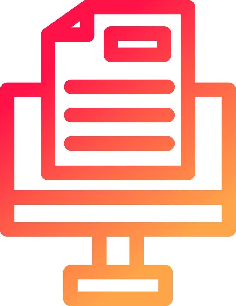 glyph  colour Gradient Circle vector