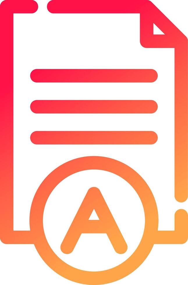 glyph  colour Gradient Circle vector