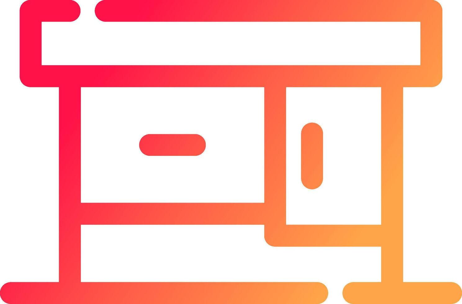glyph  colour Gradient Circle vector
