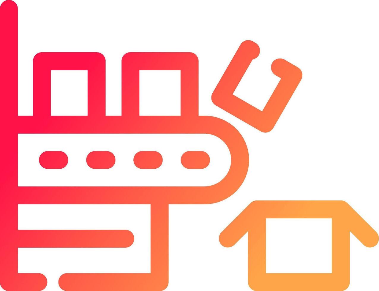 glyph  colour Gradient Circle vector