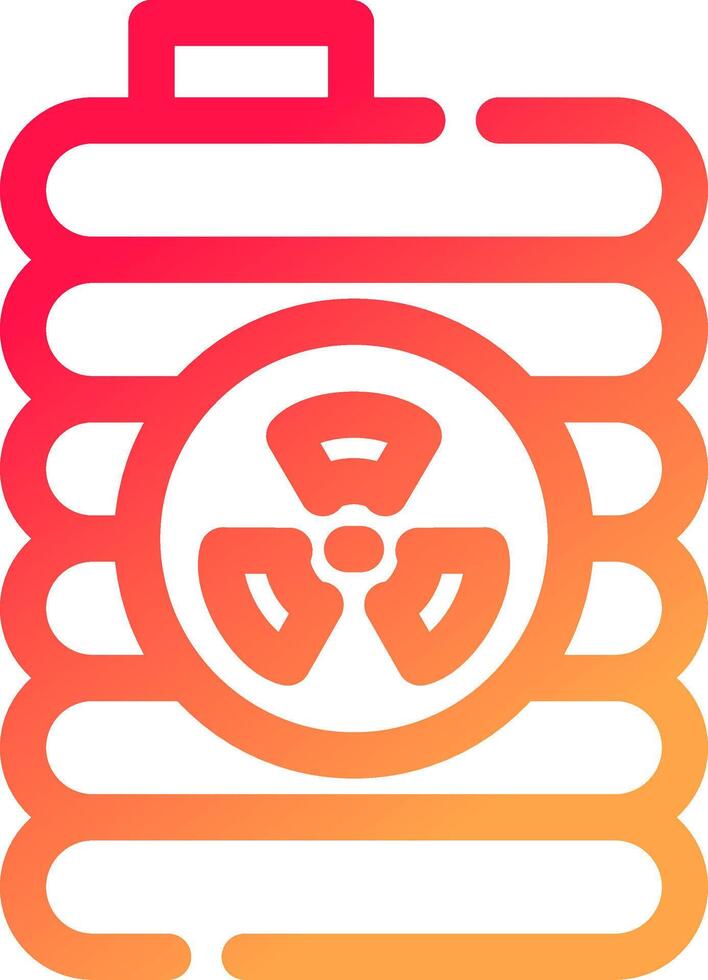 Nuclear Creative Icon Design vector
