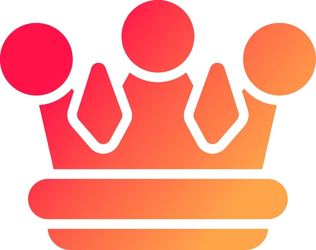 Crown Creative Icon Design vector