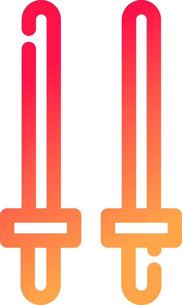 glyph  colour Gradient Circle vector