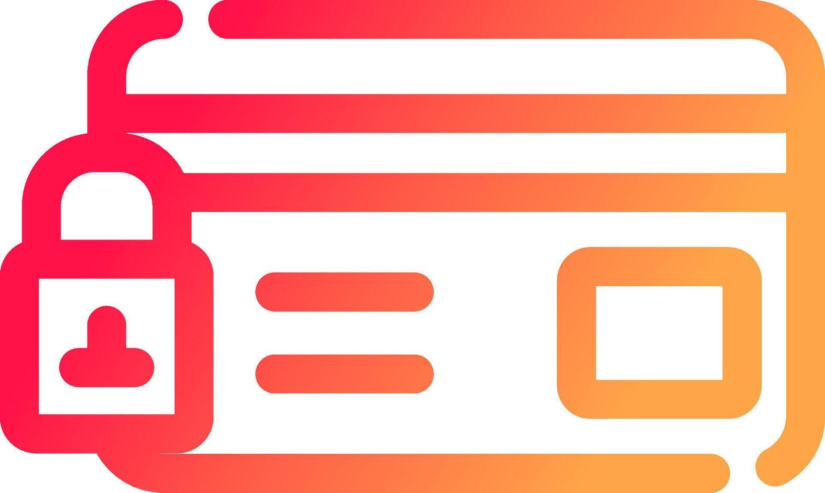 Blocked Creative Icon Design vector