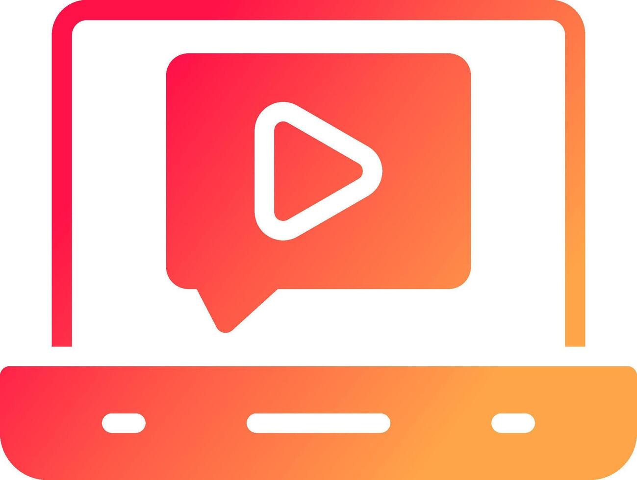 Online Course Creative Icon Design vector