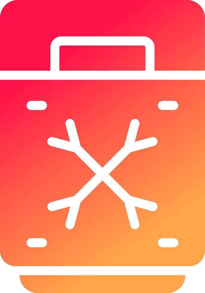 Freezer Creative Icon Design vector