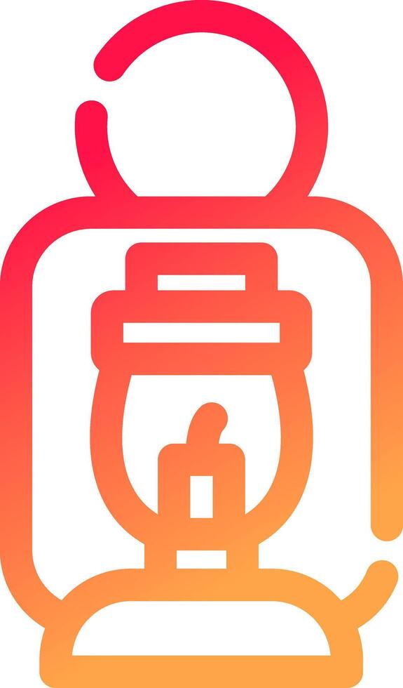 Lantern Creative Icon Design vector