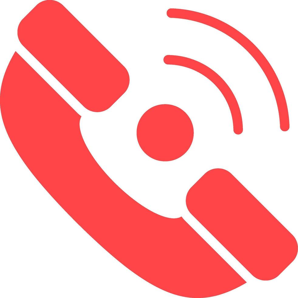 Phone Receiver Creative Icon Design vector