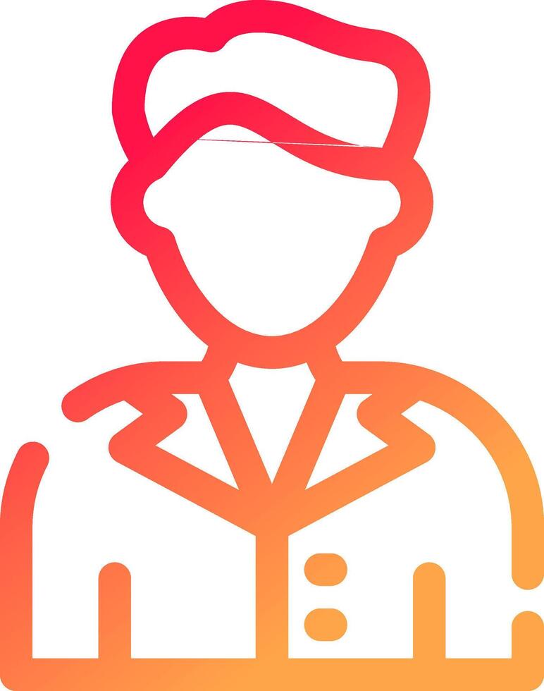 Male Creative Icon Design vector