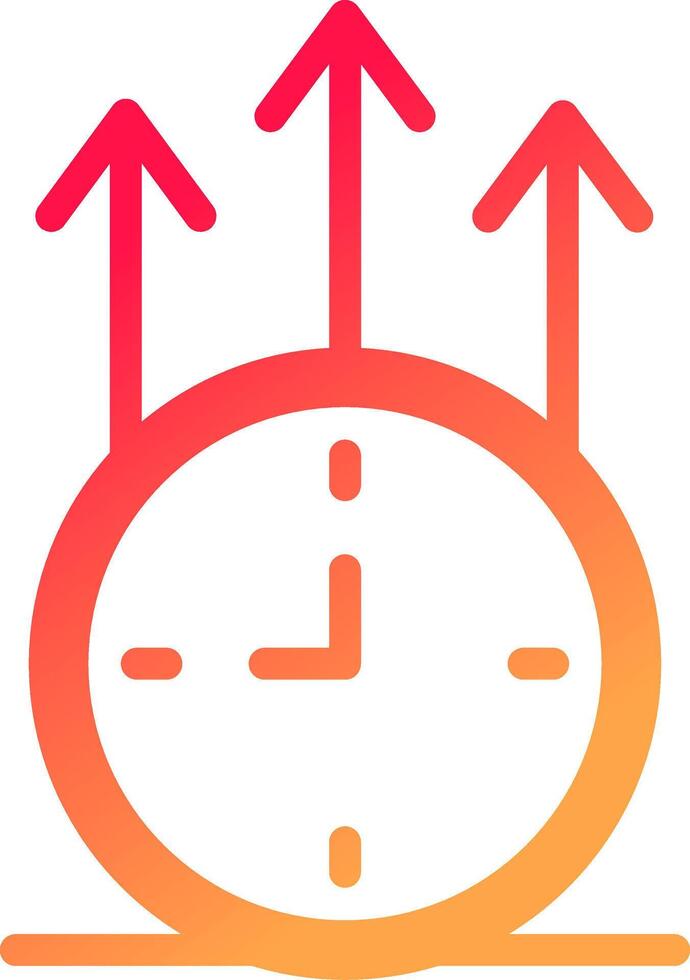 glyph Gradient Circle vector