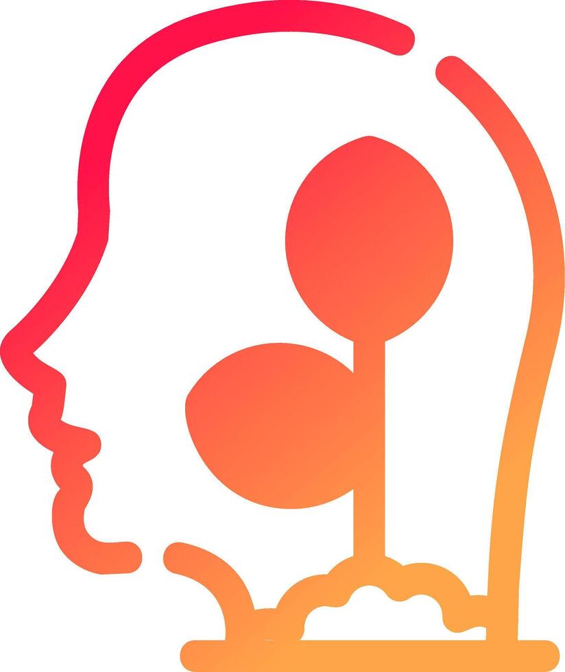 Ecologist Creative Icon Design vector