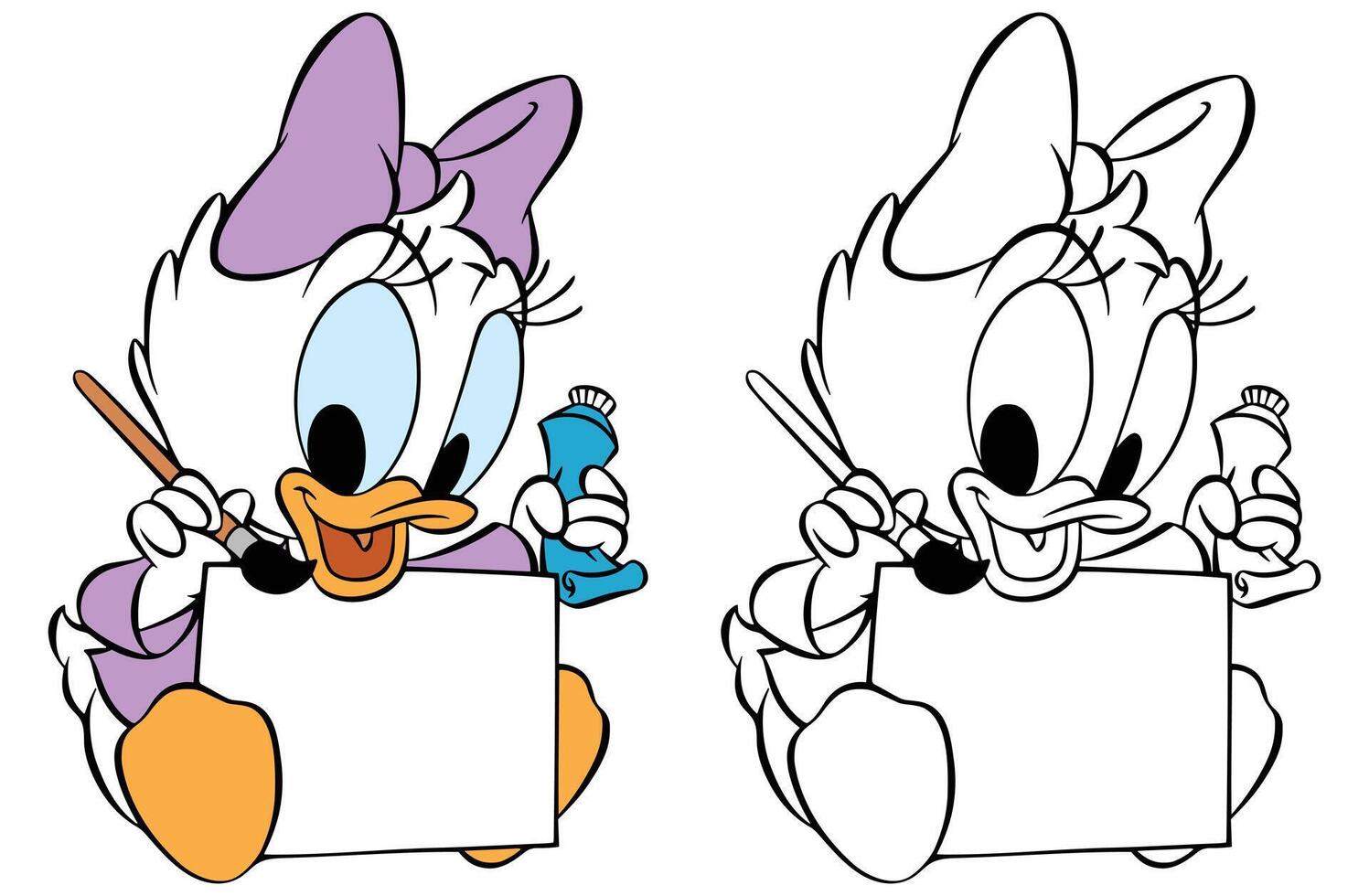 Mickey Mouse and Friends, Baby Daisy vector