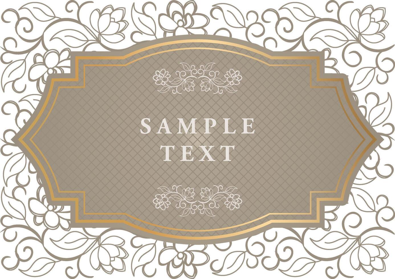 Vector floral borders for wood carving and decorative steel laser cutting