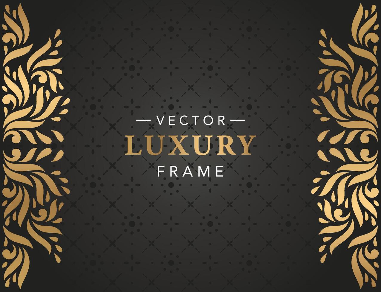 Luxury and elegant vector javanese batik pattern template