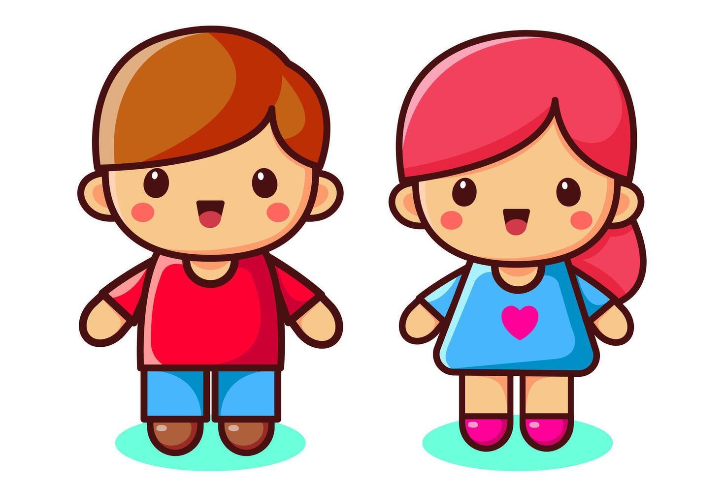 girl boy pictures Boy And Girl Clipart Vector Art, Icons, and Graphics for Free Download