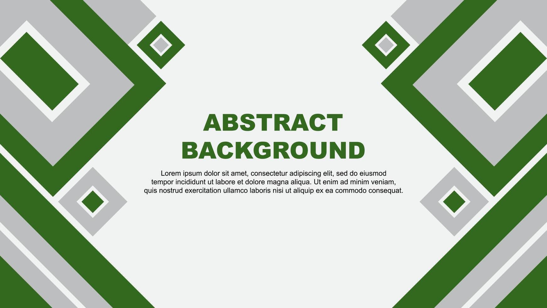 Abstract Light Green Background Design Template. Banner Wallpaper Vector Illustration. Light Green Cartoon