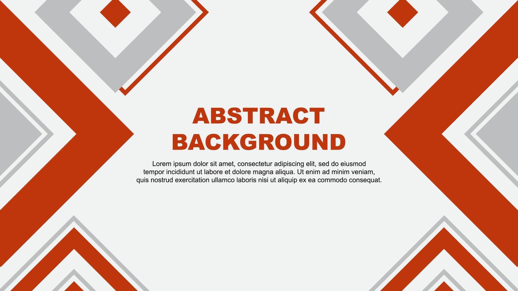 Abstract Deep Orange Background Design Template. Banner Wallpaper Vector Illustration. Deep Orange Independence Day