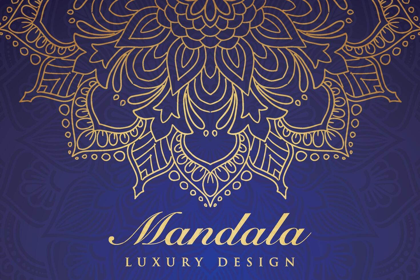 Luxurious mandala pattern background, luxury mandala invitation greeting card design, circular pattern vector design,