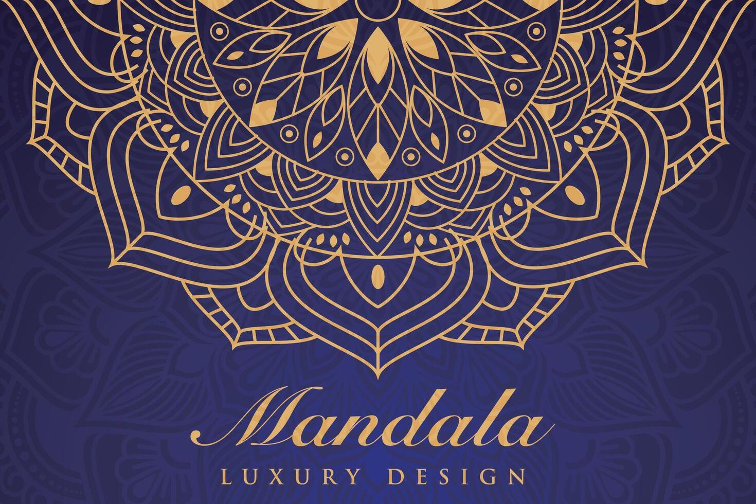 Luxurious mandala pattern background, luxury mandala invitation greeting card design, circular pattern vector design,