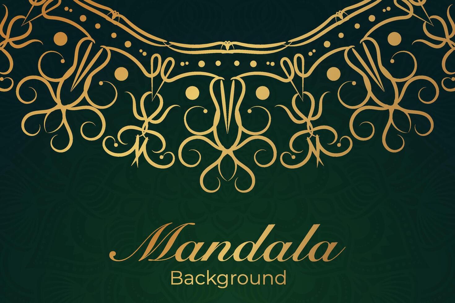 Luxurious mandala pattern background, luxury mandala invitation greeting card design, circular pattern vector design,