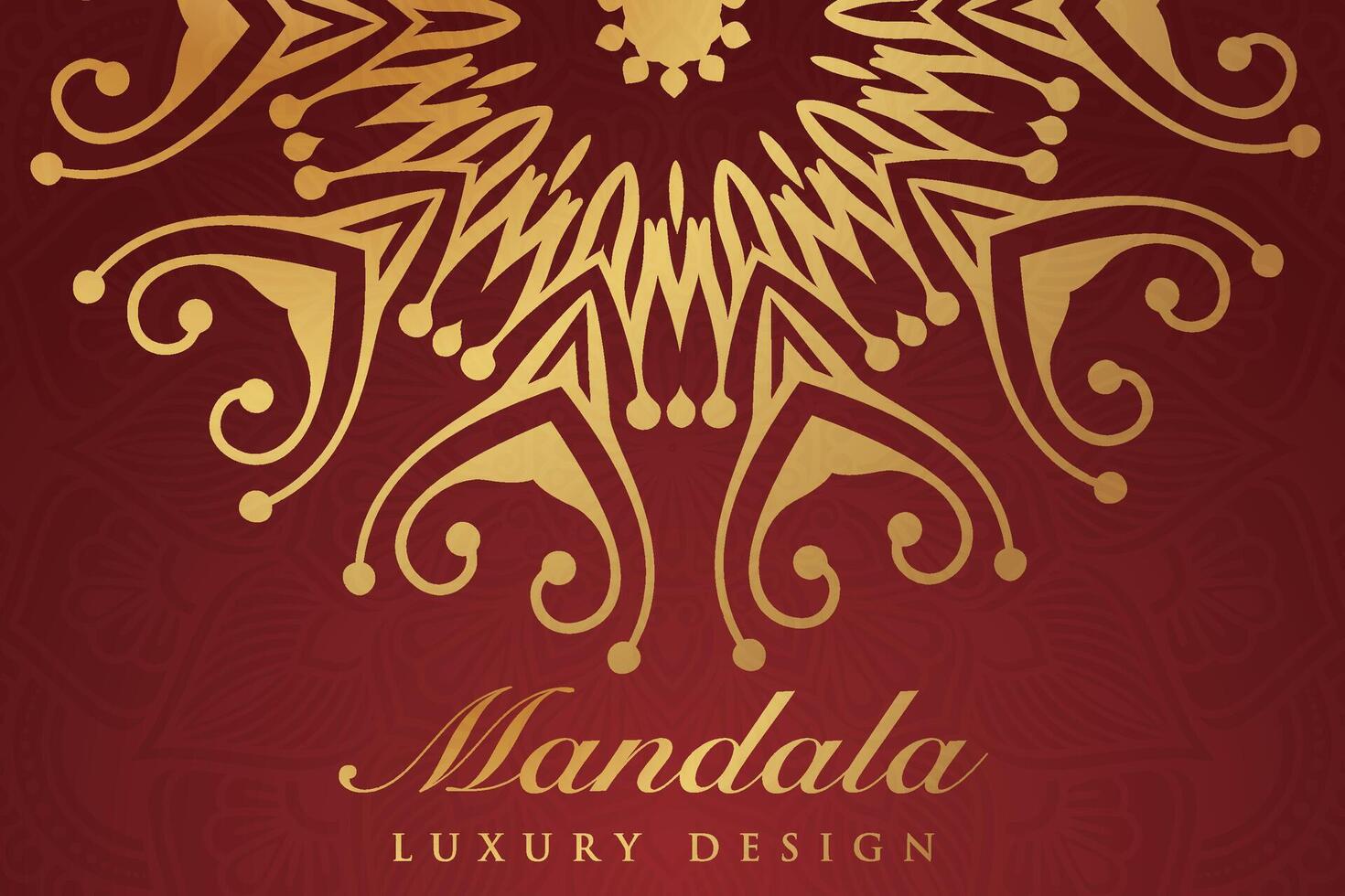 Luxurious mandala pattern background, luxury mandala invitation greeting card design, circular pattern vector design,