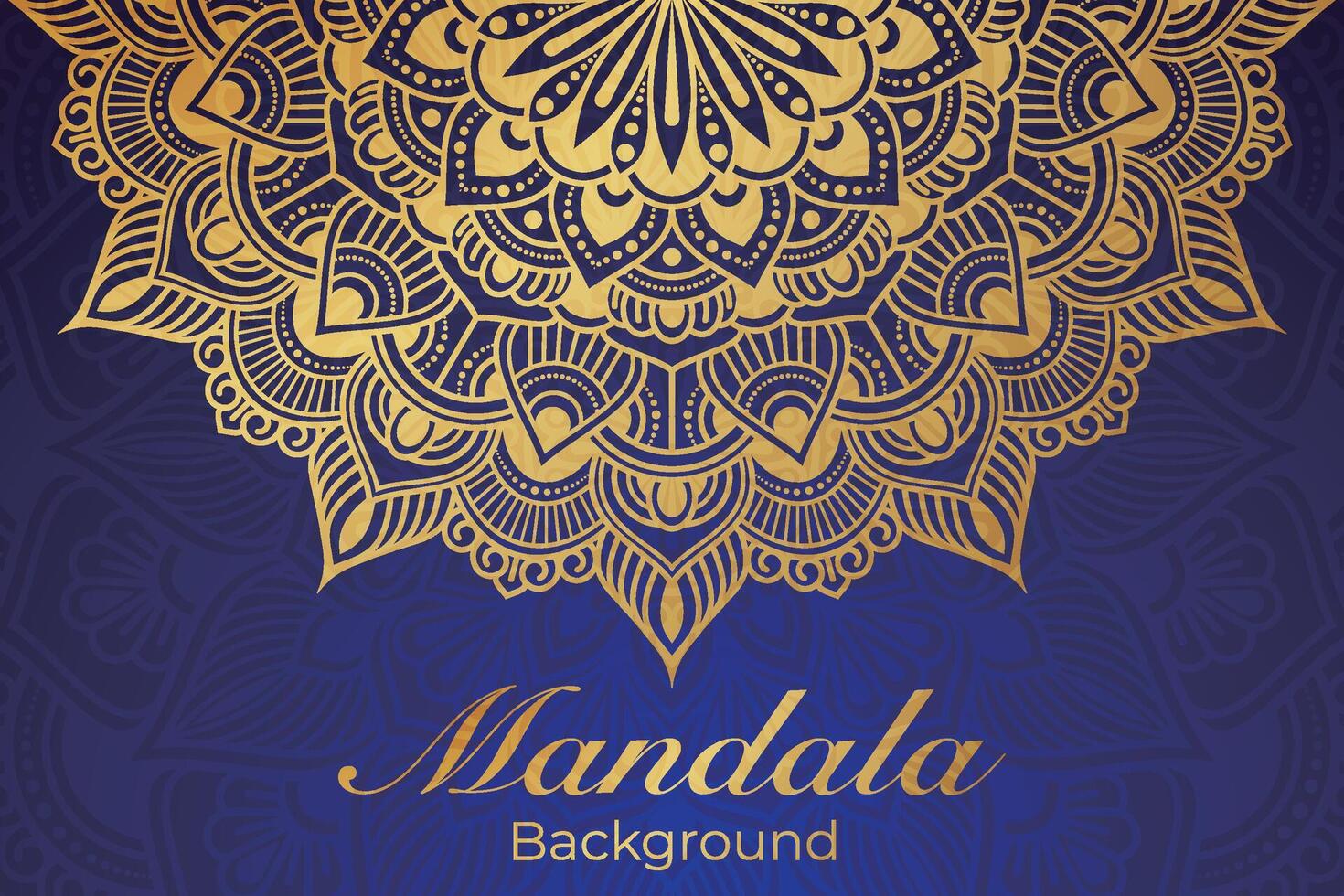 Luxurious mandala pattern background, luxury mandala invitation greeting card design, circular pattern vector design,