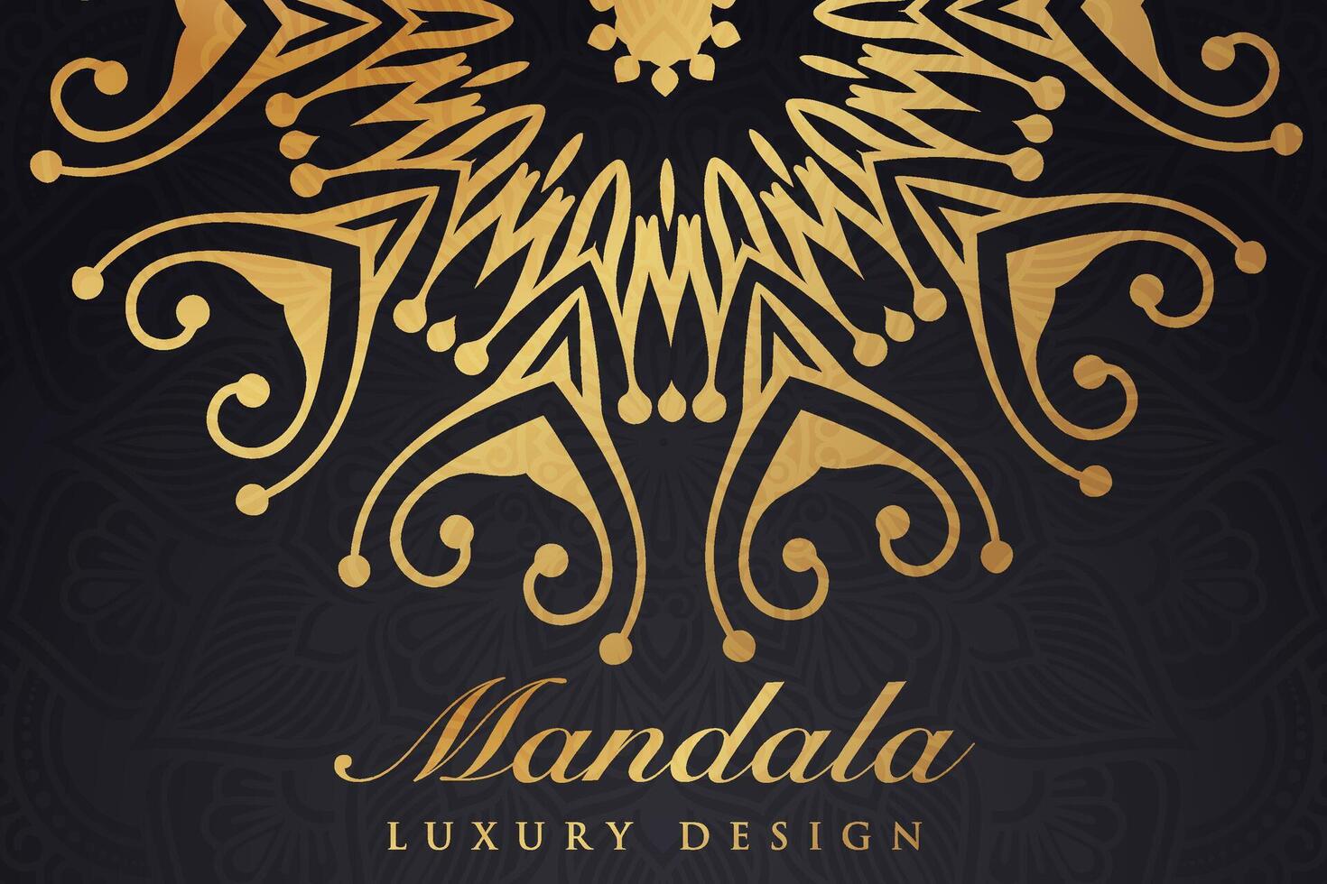 Luxurious mandala pattern background, luxury mandala invitation greeting card design, circular pattern vector design,