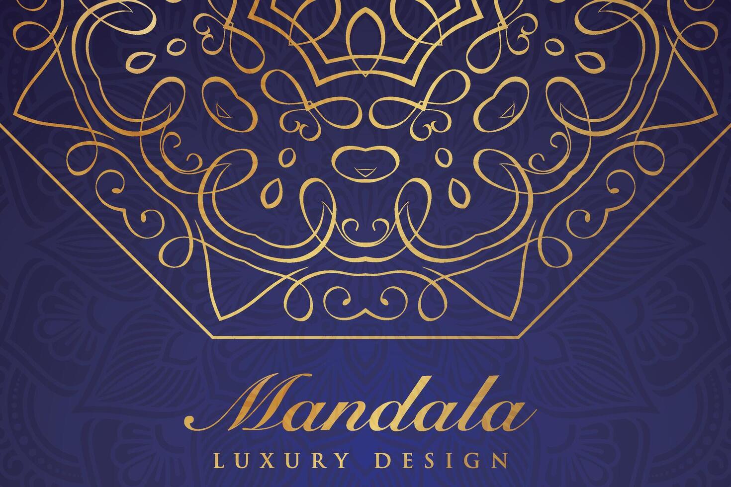 Luxurious mandala pattern background, luxury mandala invitation greeting card design, circular pattern vector design,