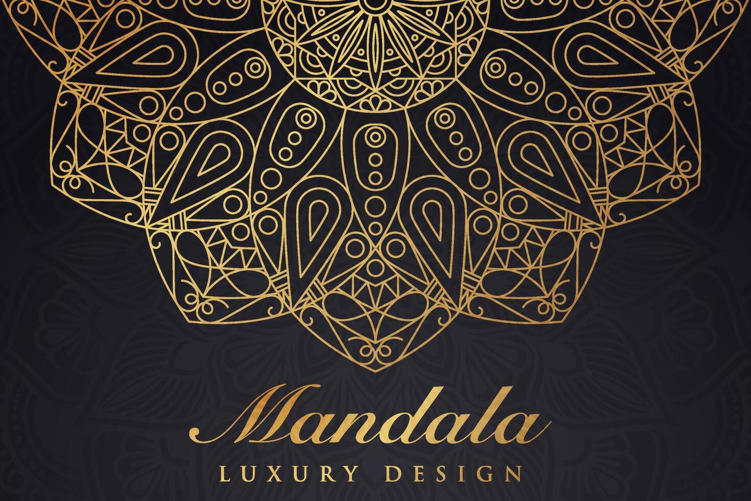 Luxurious mandala pattern background, luxury mandala invitation greeting card design, circular pattern vector design,