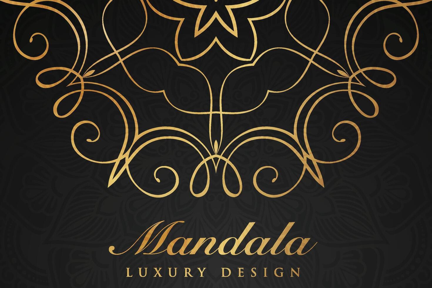 Luxurious mandala pattern background, luxury mandala invitation greeting card design, circular pattern vector design,
