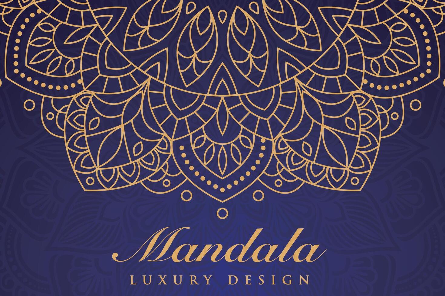 Luxurious mandala pattern background, luxury mandala invitation greeting card design, circular pattern vector design,