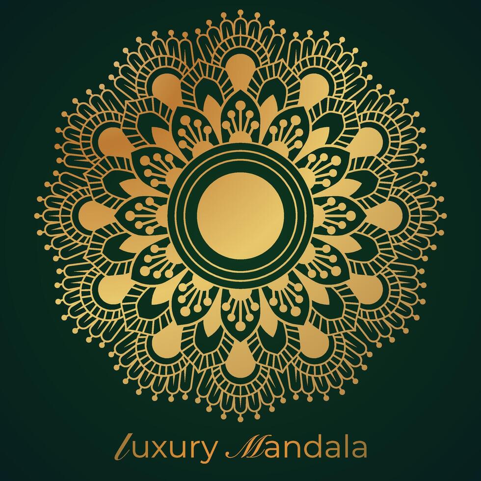 Luxurious mandala pattern background, luxury mandala invitation greeting card design, circular pattern vector design,