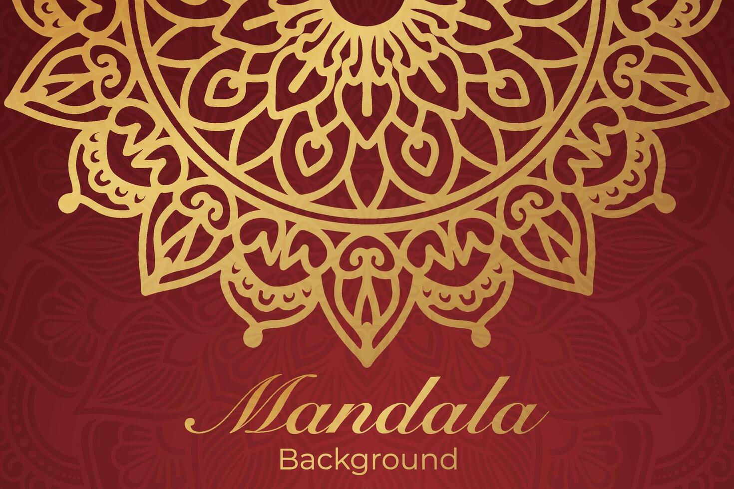 Luxurious mandala pattern background, luxury mandala invitation greeting card design, circular pattern vector design,