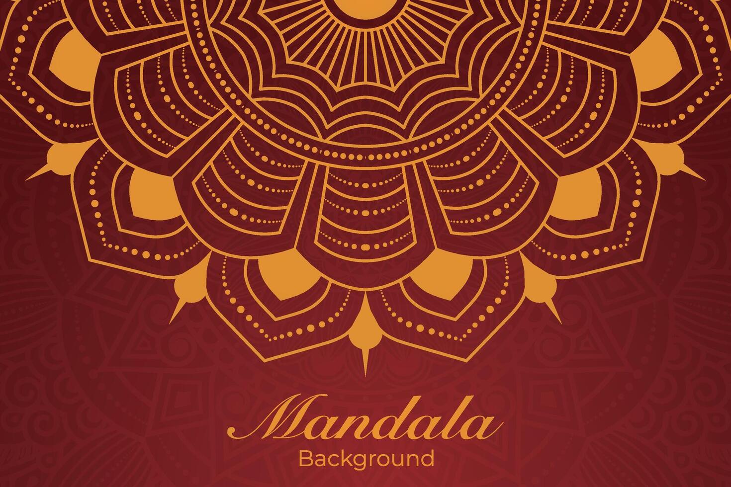 Luxurious mandala pattern background, luxury mandala invitation greeting card design, circular pattern vector design,