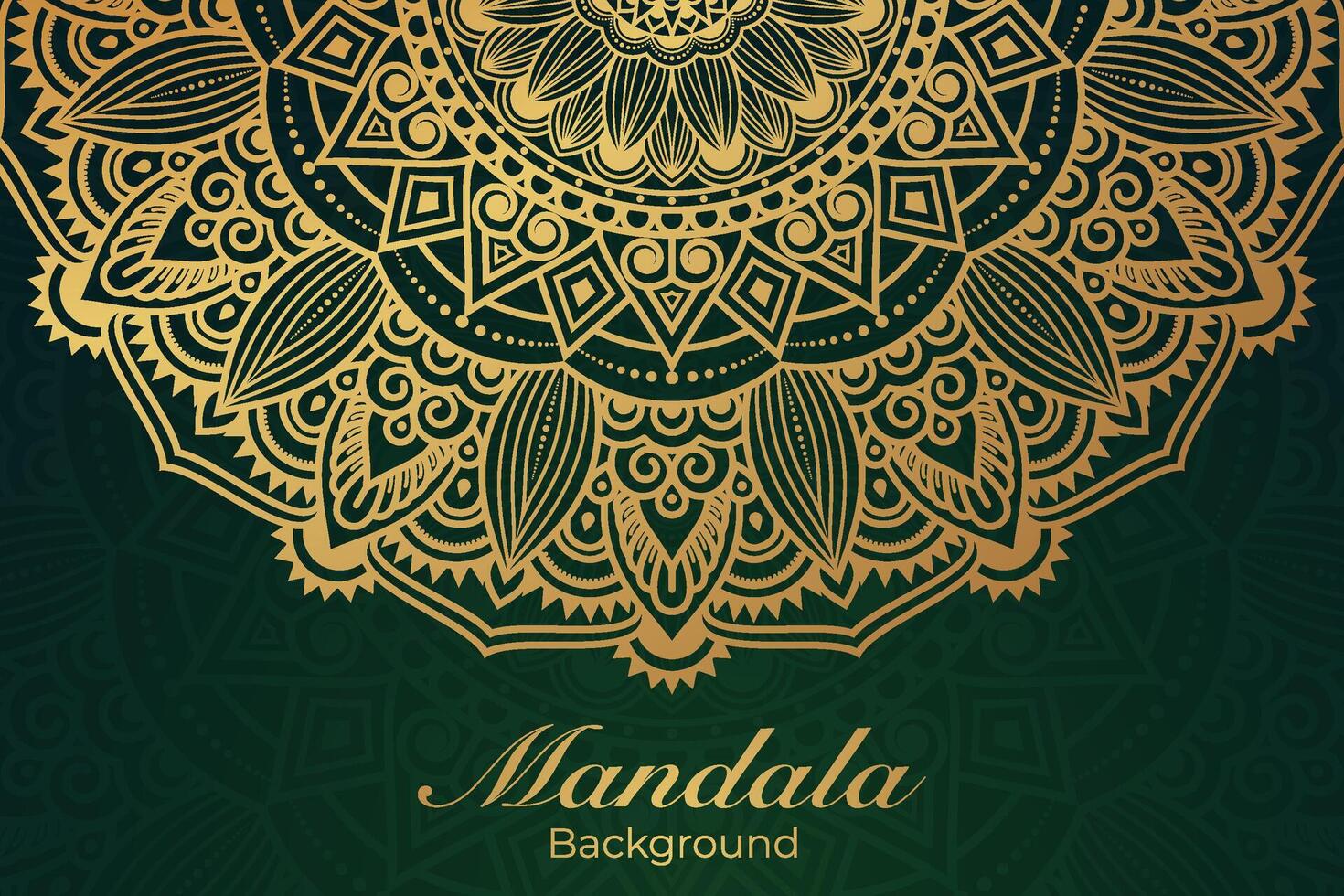 Luxurious mandala pattern background, luxury mandala invitation greeting card design, circular pattern vector design,