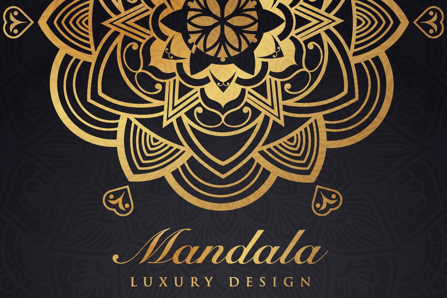 Luxurious mandala pattern background, luxury mandala invitation greeting card design, circular pattern vector design,