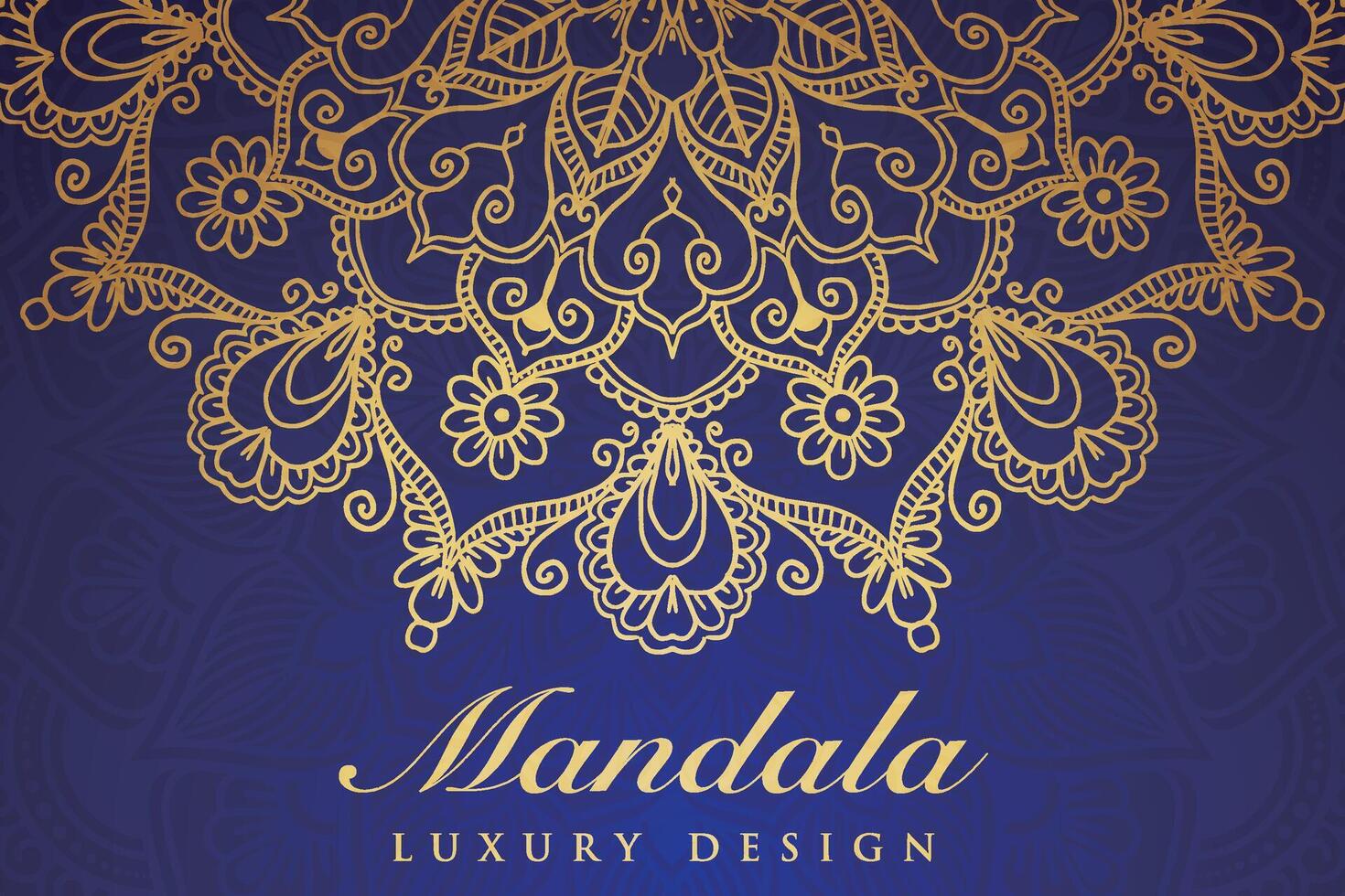 Luxurious mandala pattern background, luxury mandala invitation greeting card design, circular pattern vector design,