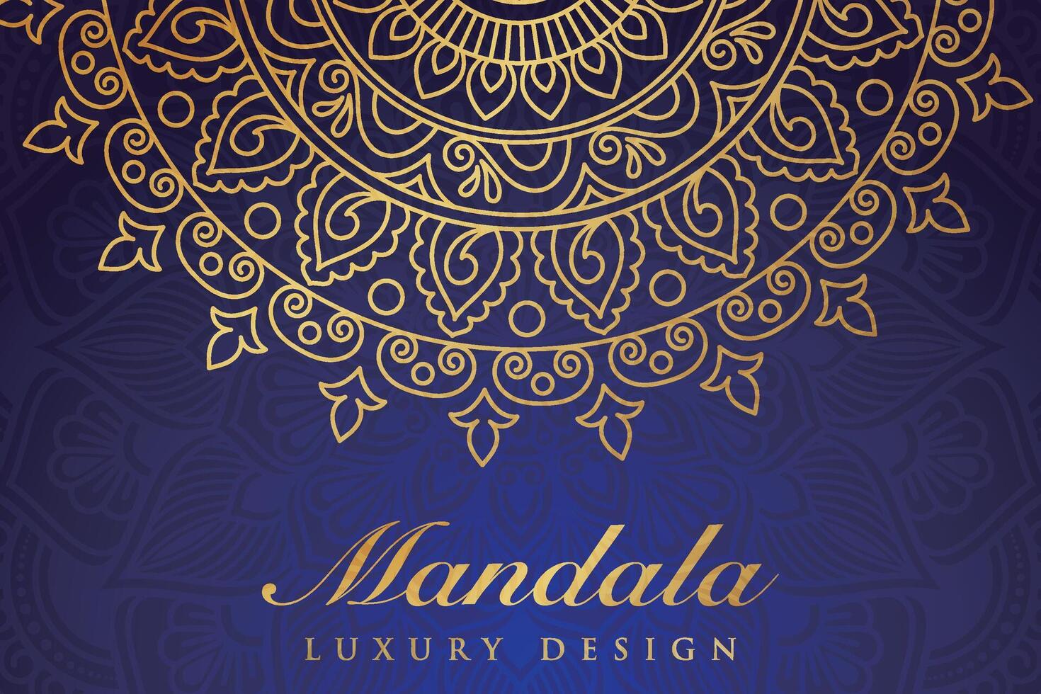 Luxurious mandala pattern background, luxury mandala invitation greeting card design, circular pattern vector design,