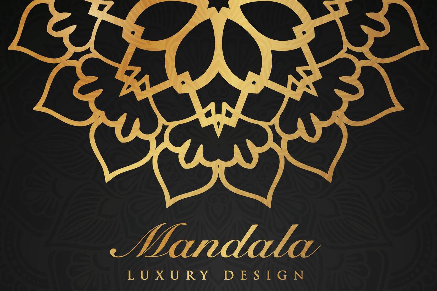 Luxurious mandala pattern background, luxury mandala invitation greeting card design, circular pattern vector design,