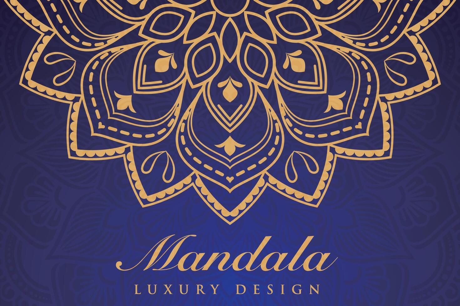 Luxurious mandala pattern background, luxury mandala invitation greeting card design, circular pattern vector design,