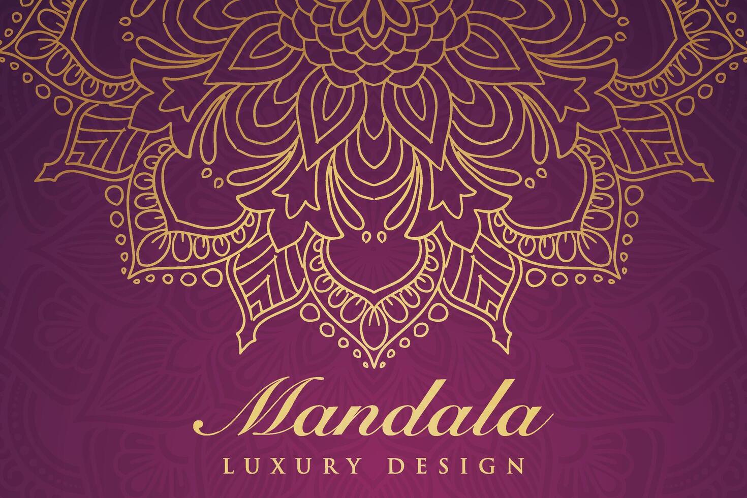 Luxurious mandala pattern background, luxury mandala invitation greeting card design, circular pattern vector design,