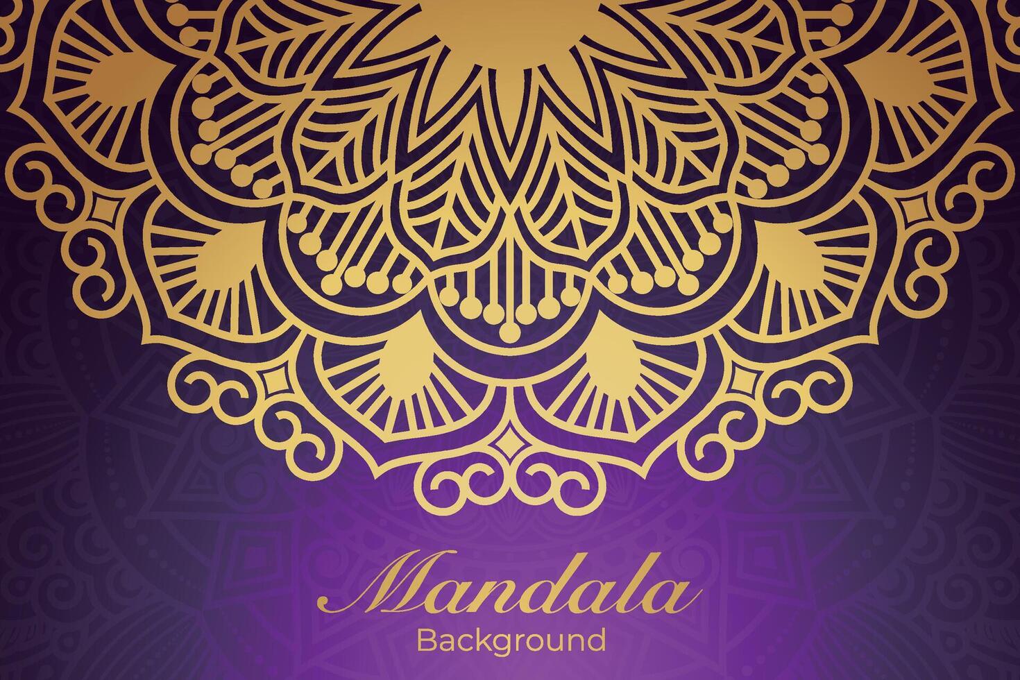 Luxurious mandala pattern background, luxury mandala invitation greeting card design, circular pattern vector design,