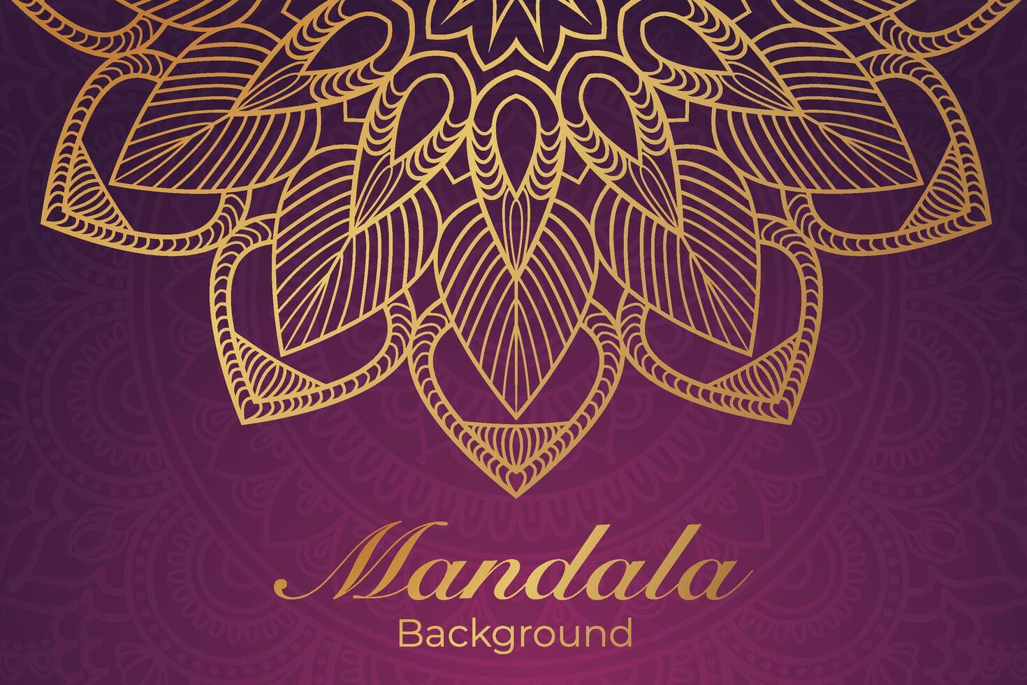 Luxurious mandala pattern background, luxury mandala invitation greeting card design, circular pattern vector design,