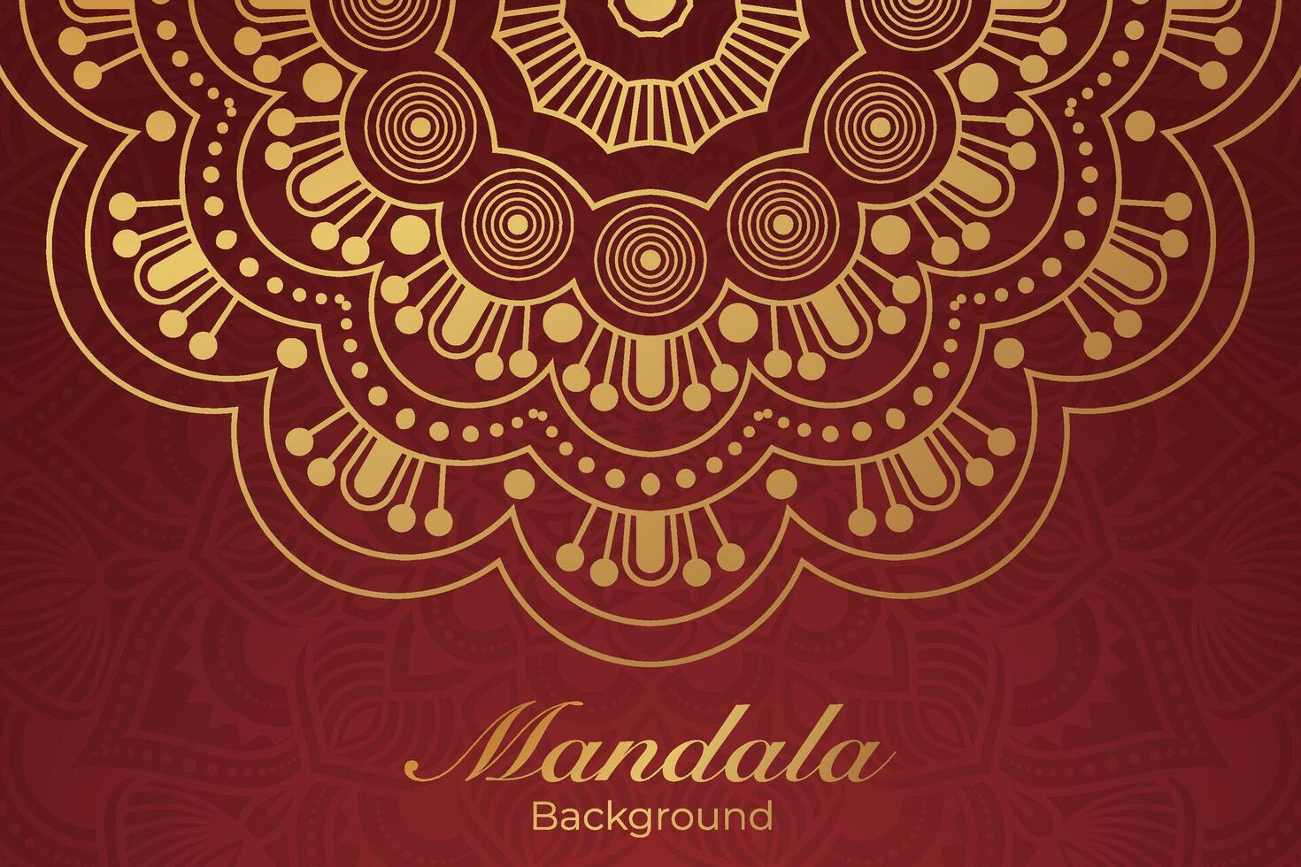 lujoso mandala modelo fondo, lujo mandala invitación saludo tarjeta diseño, circular modelo vector diseño,