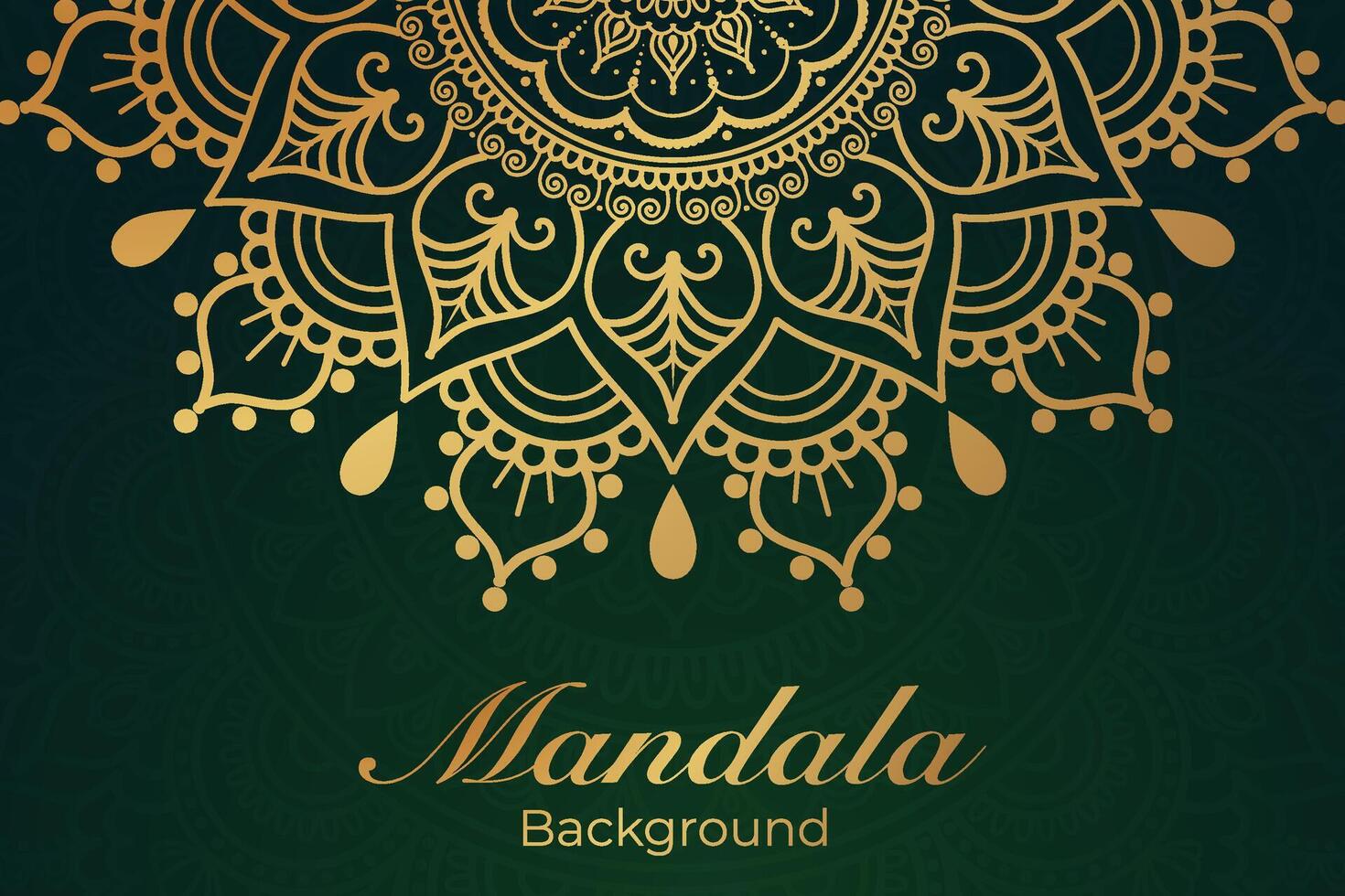 Luxurious mandala pattern background, luxury mandala invitation greeting card design, circular pattern vector design,
