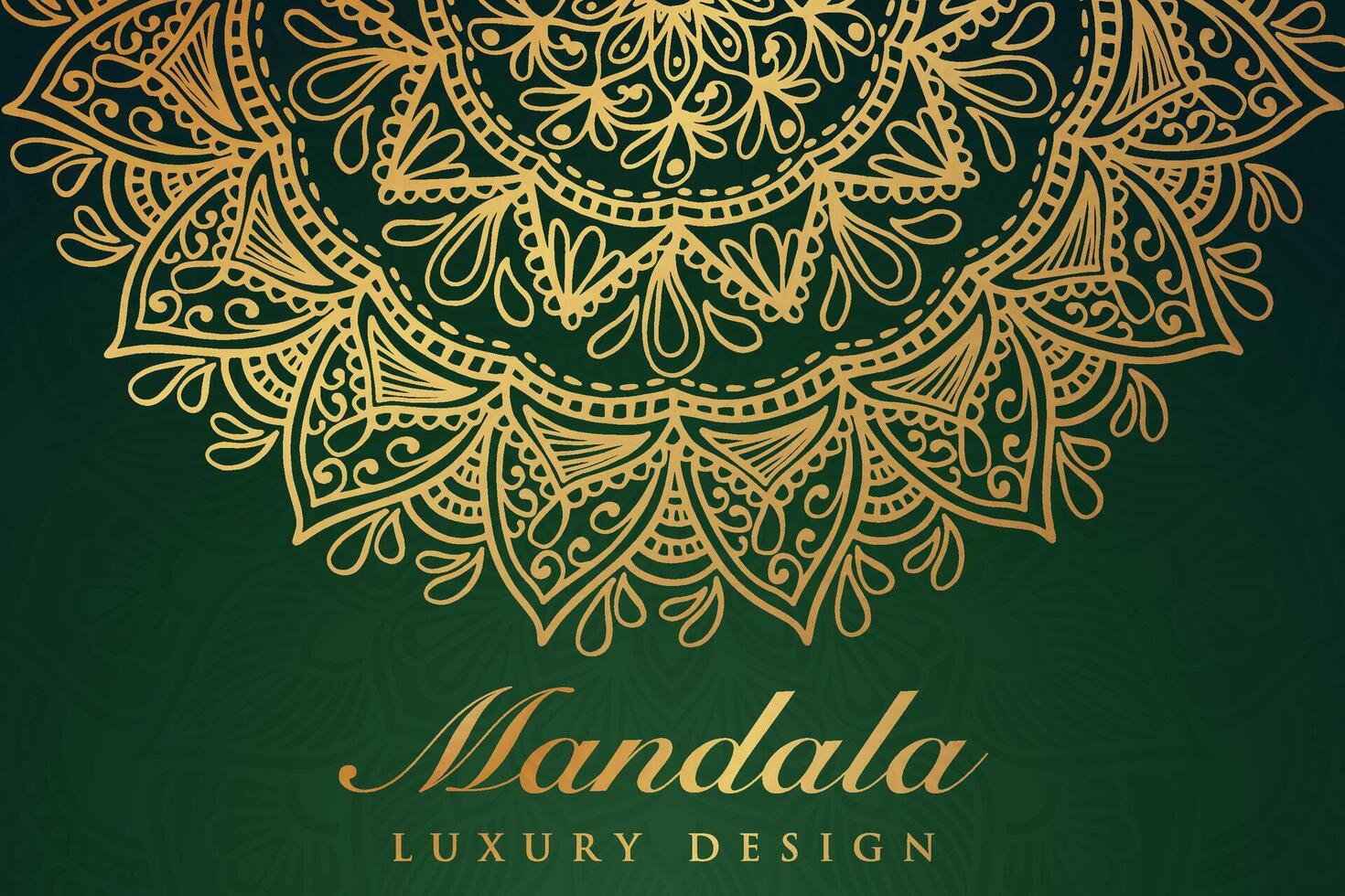 Luxurious mandala pattern background, luxury mandala invitation greeting card design, circular pattern vector design,