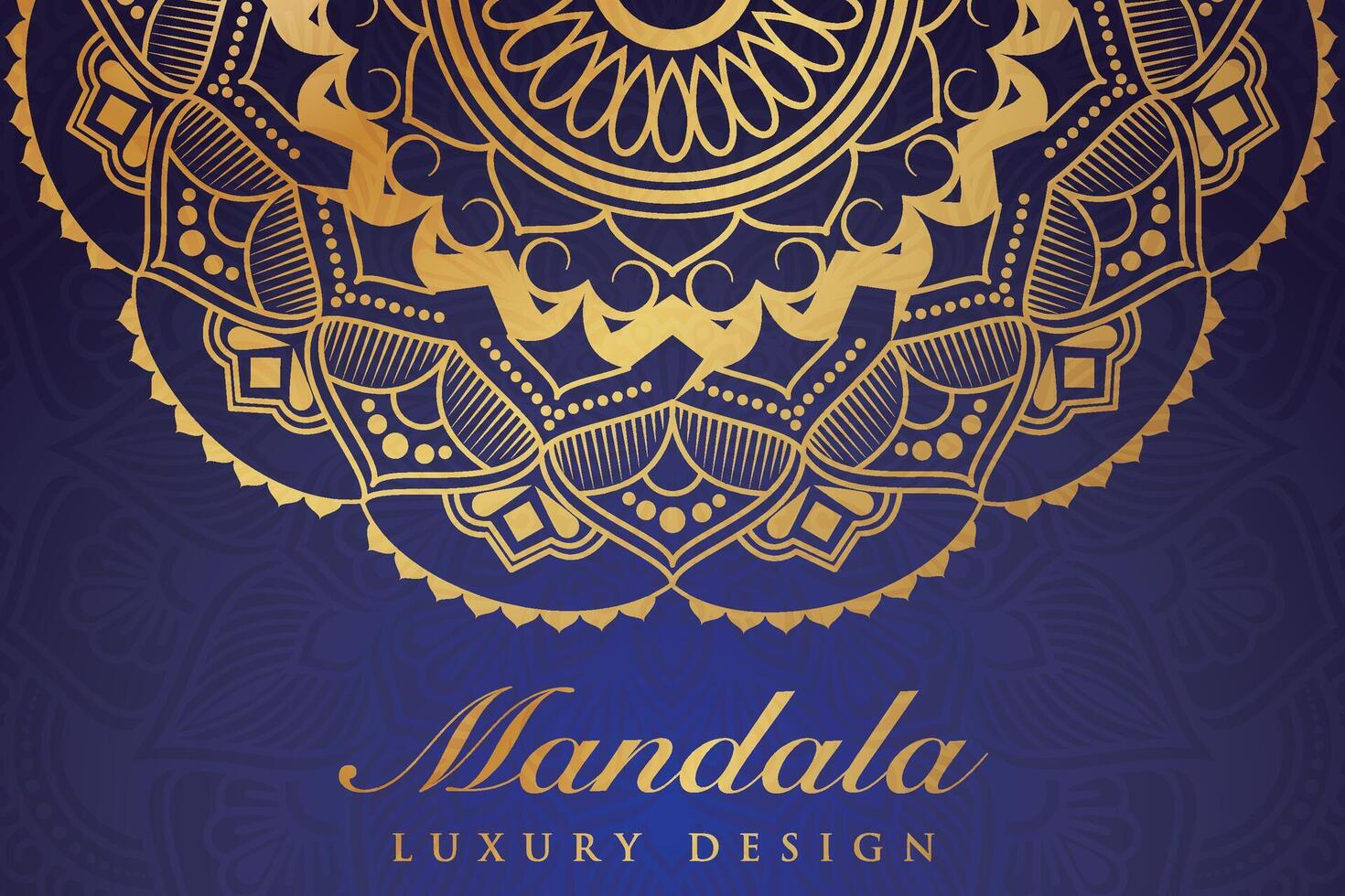 Luxurious mandala pattern background, luxury mandala invitation greeting card design, circular pattern vector design,