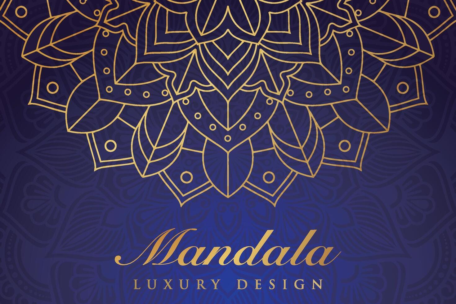 Luxurious mandala pattern background, luxury mandala invitation greeting card design, circular pattern vector design,